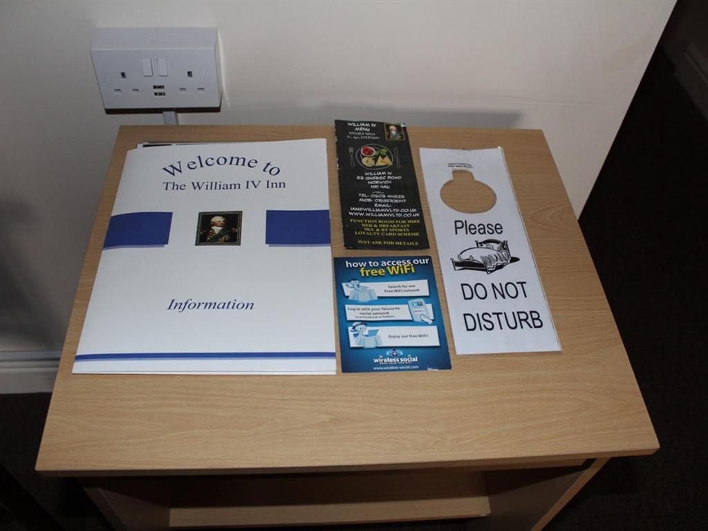 The William IV Hotel Norwich Room photo
